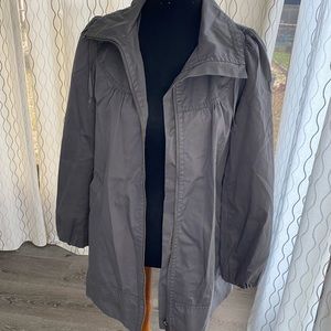 H&M Gray Zip up Jacket Women’s Size 8